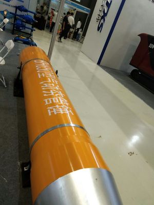 5500KG 620MM قطر بیرونی میزبان لوله پنوماتیک فلز کربن منفجر