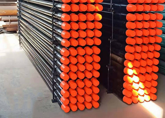 لوله حفاری مته HDD با قطر 73 میلی‌متر در بالا