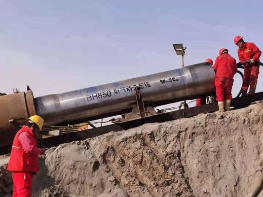 850MM قطر بیرونی میزبان لوله پنوماتیک چکش BH850 زرد