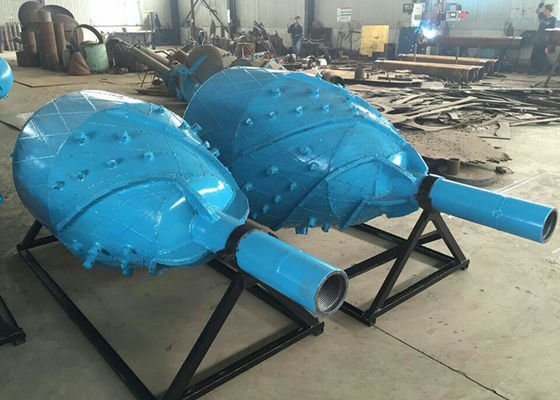 مته شیاردار 600 میلی‌متری توکار گردان برای خاک نرم HDD / مته بشکه‌ای HDD